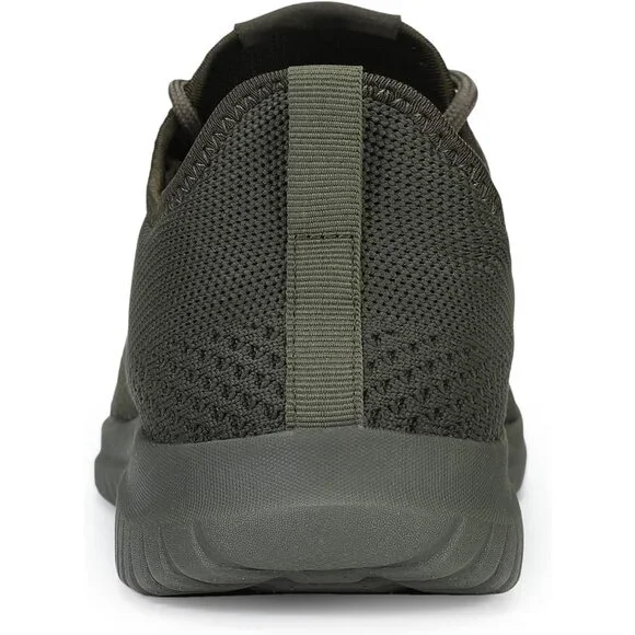 Men's Green Ultra Lightweight Breathable Walking Athletic Fashion Sneakers
